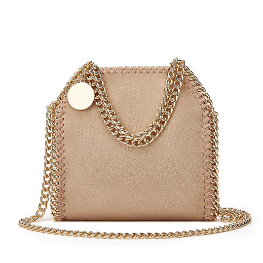 Luna chain shoulder handbag detail