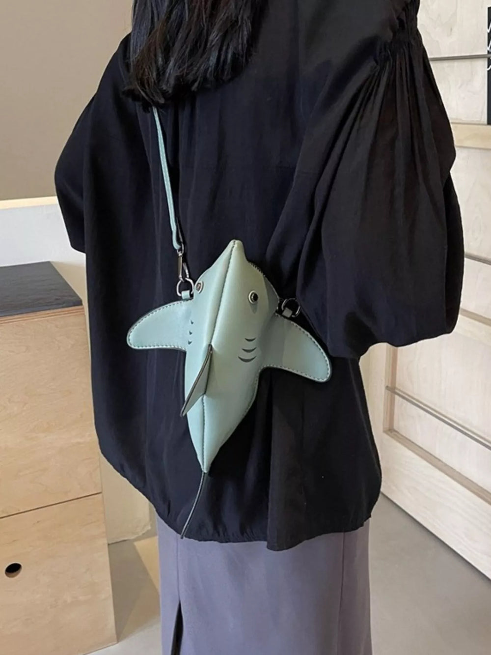 Shark Crossbody Bag