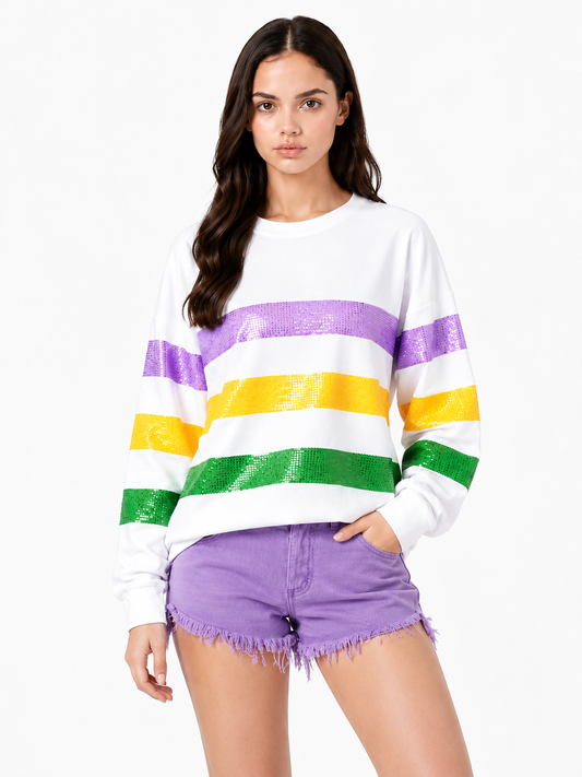 Sequin Stripe
