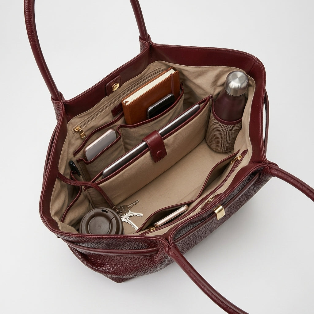 Textured Tote Bag