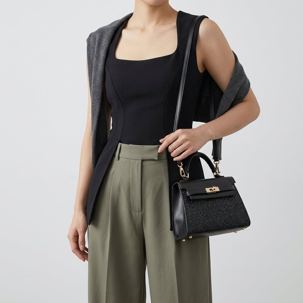 Adjustable Strap Mini Crossbody Bag