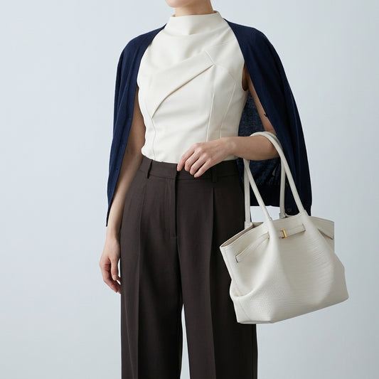 Textured Tote Bag