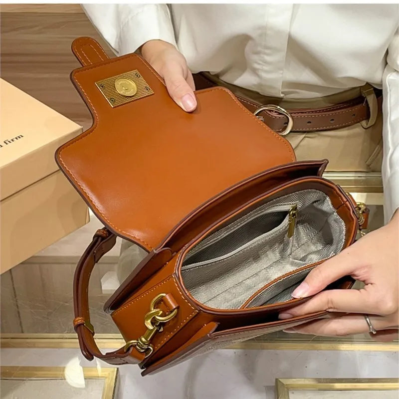 Luxe Satchel structured bag view
