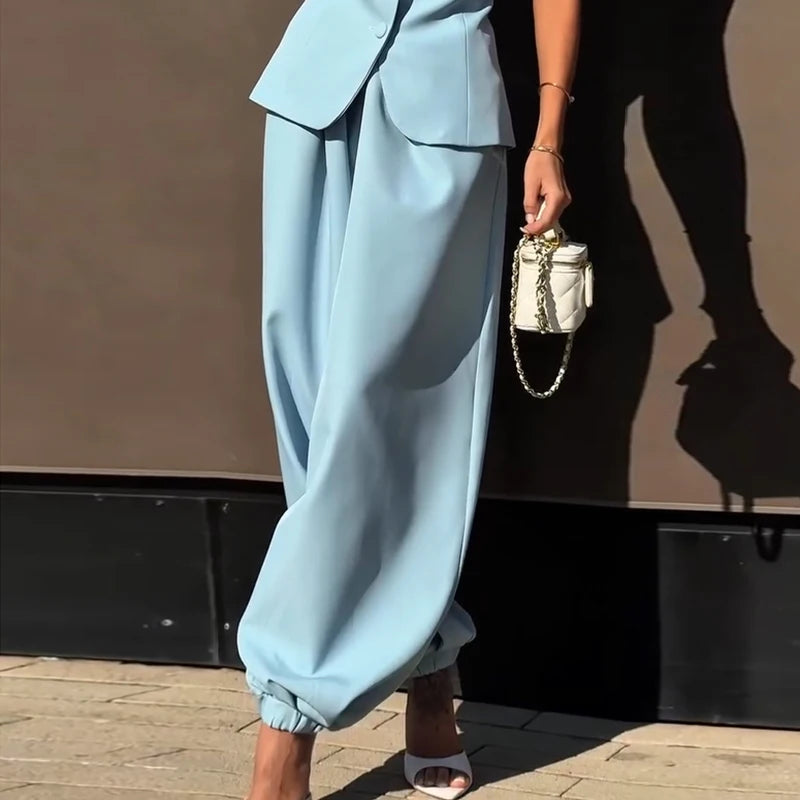 Elegant Tailored Two-Piece Set