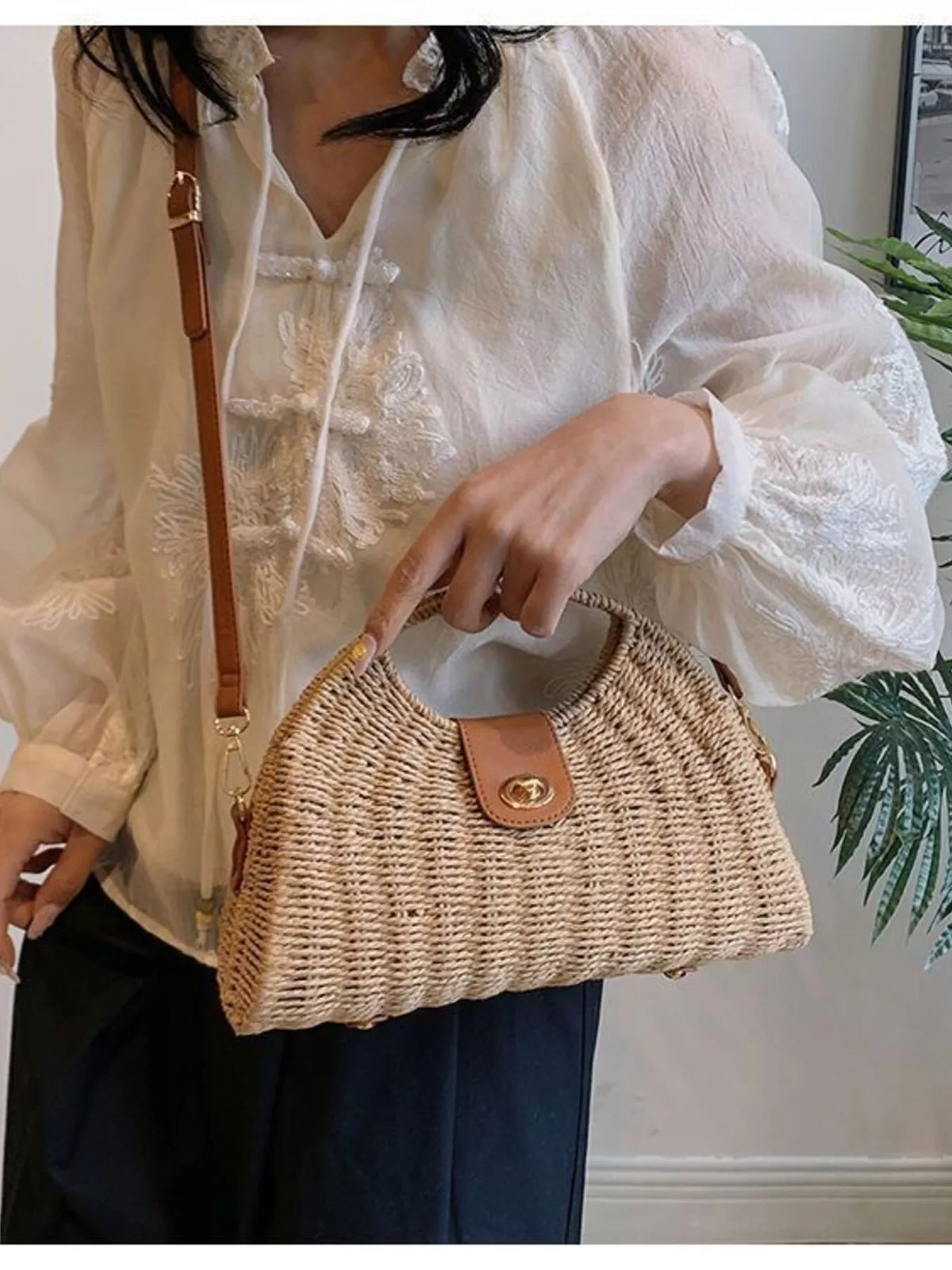 Straw Woven Crossbody bag product image 7