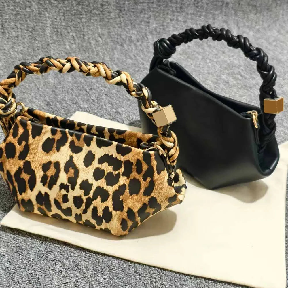 Luxe braided textured handbag | ORLEVE