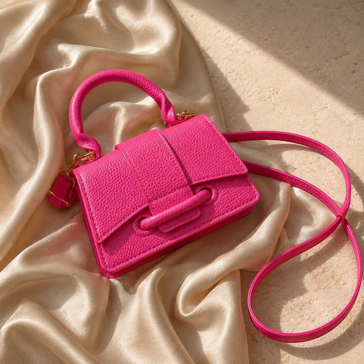 Mini top handle bag fashion view | ORLEVE